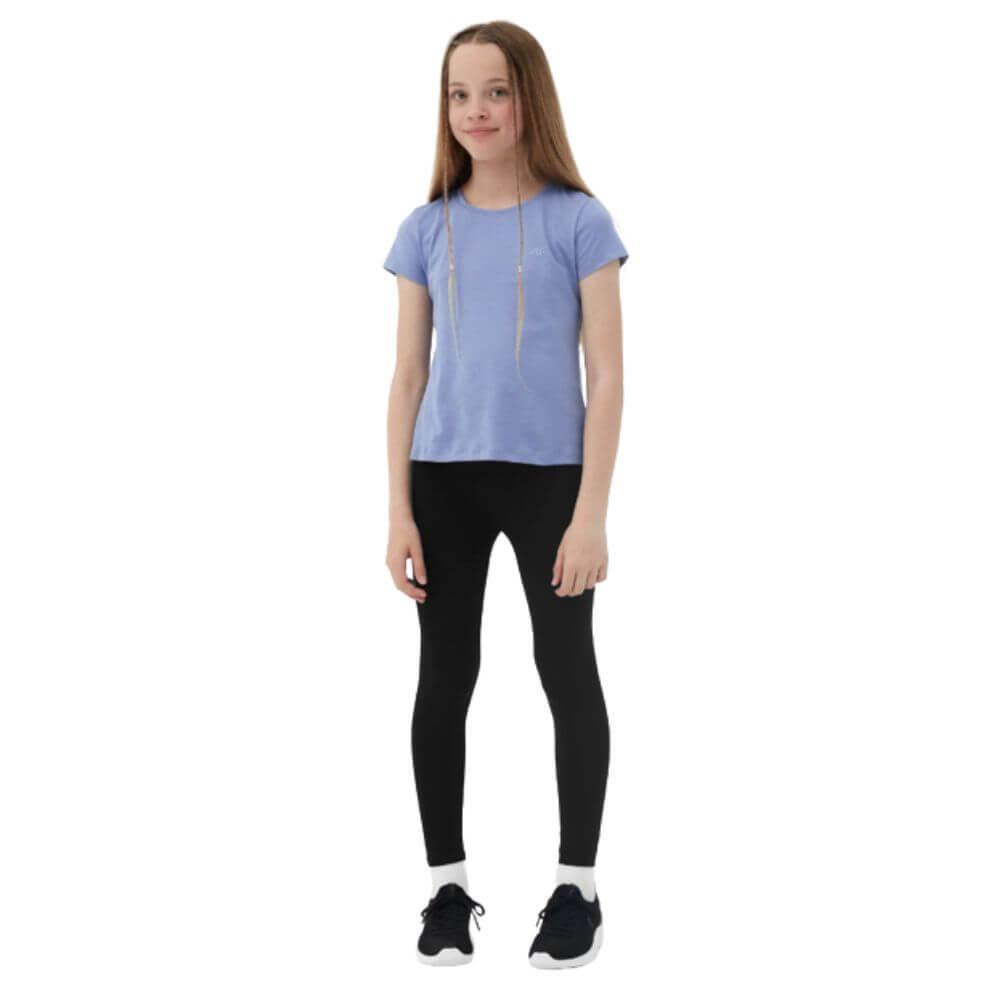Mallas leggings DE PUNTO NIÃ‘A 4F. Negro. 4FJSS23TTIGF038 2/4