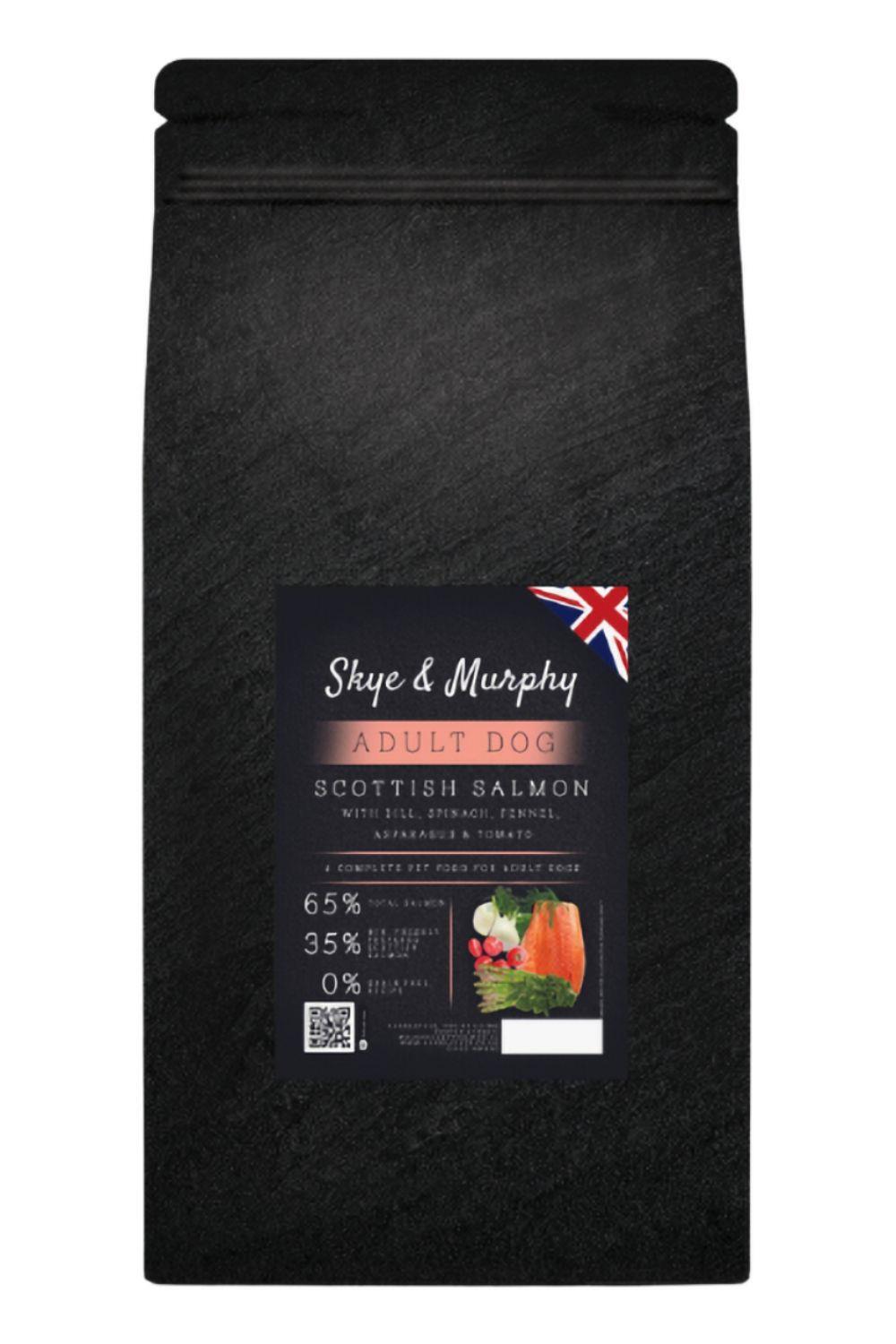 Skye and Murphy Superfood 65 Scottish Salmon Adult Dog Food 1/3