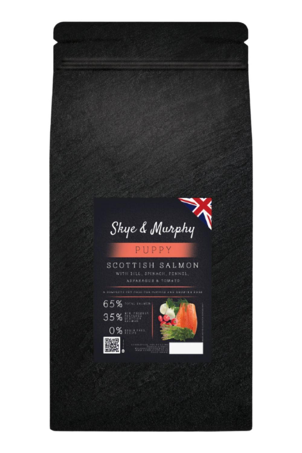 Skye and Murphy Superfood 65 Scottish Salmon Puppy Dog Food 1/3