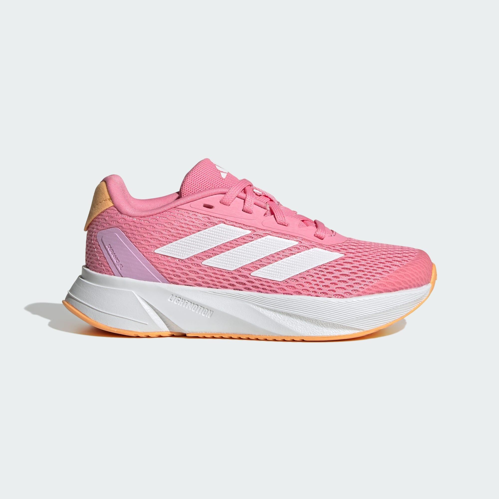 adidas Duramo SL Bliss Pink Cloud White Hazy Orange (GS) — photo 2