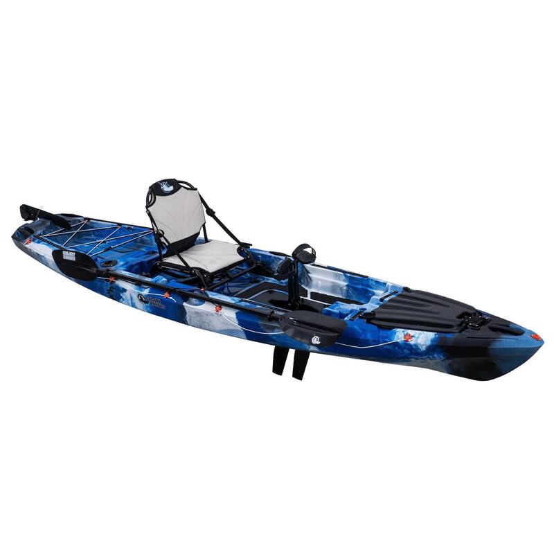 Galaxy Kayaks Wildcat mit Flipper Antrieb