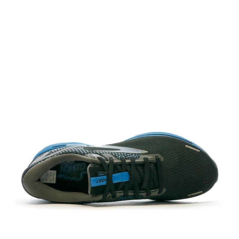 Chaussures de Running Noir/Bleu Homme Brooks Ghost 14