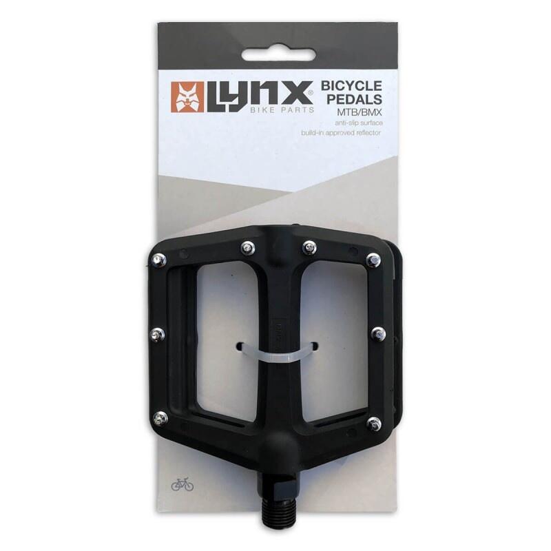 Lynx pédales de plate-forme BMX 110 mm 9/16 pouces noir