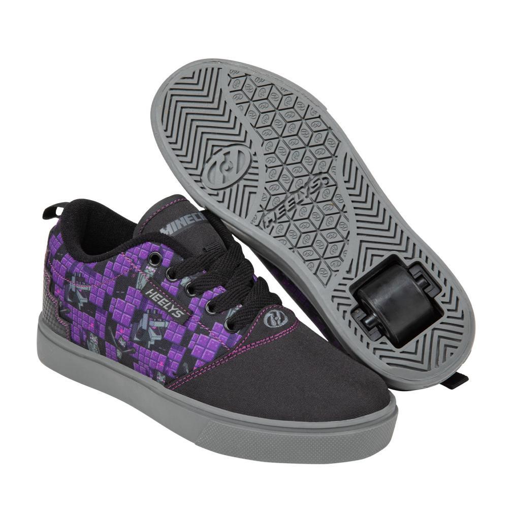 black / purple