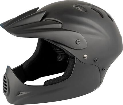 Kask M-wave All In 1 Downhill - Czarny Mat