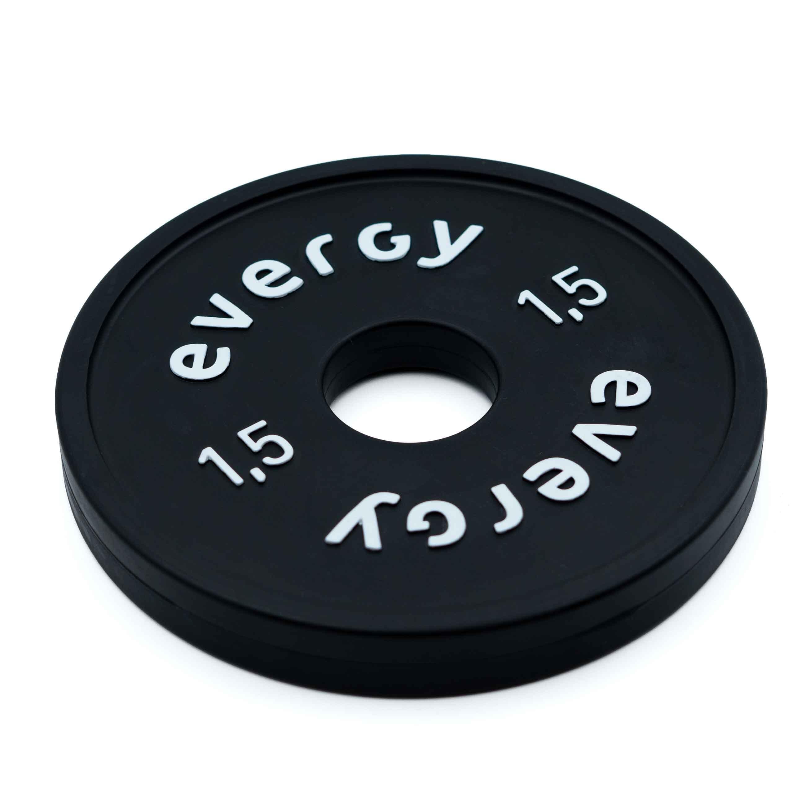 Disco fraccional evergy 1,5kg musculación 4/5