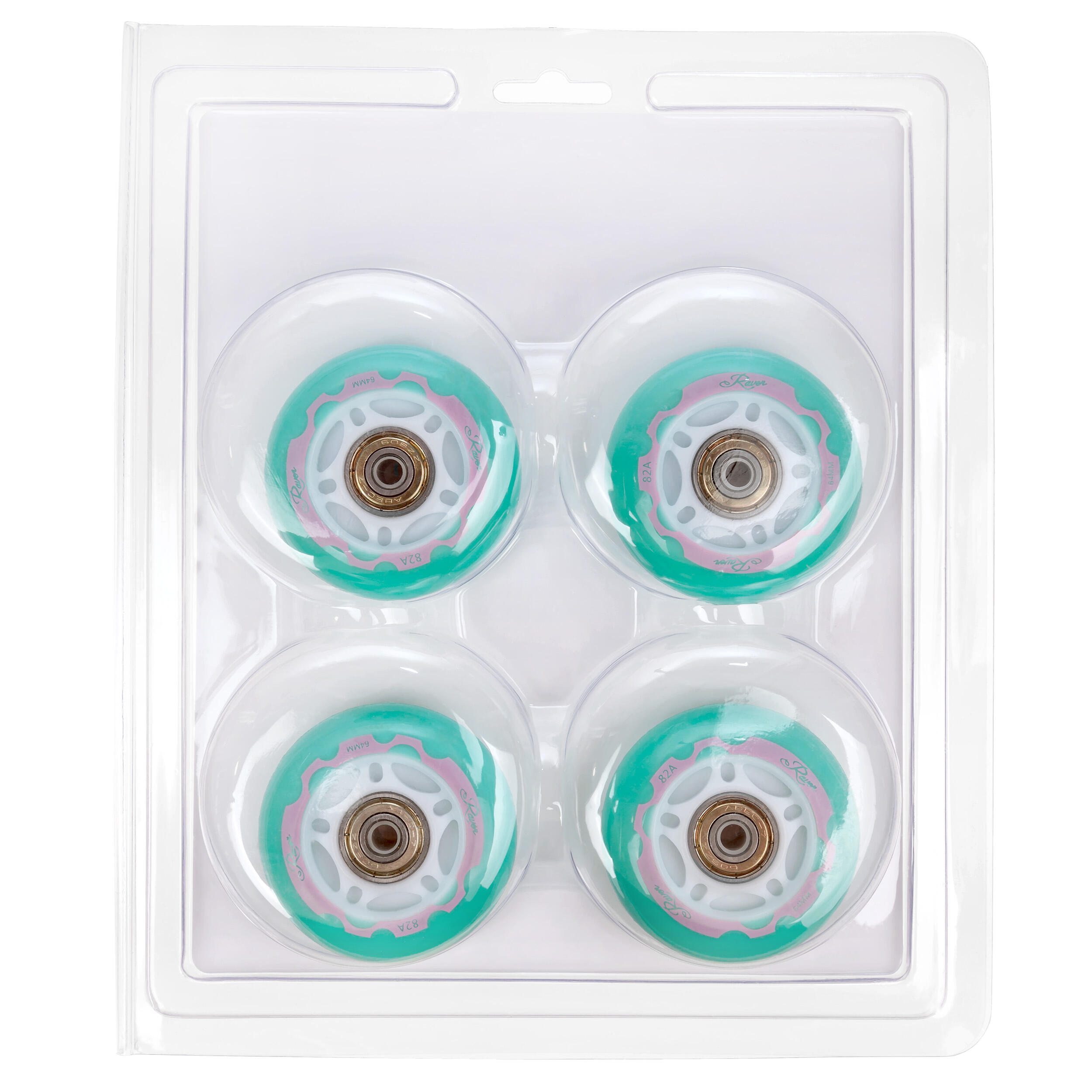 8 ruedas LED luminosas + rodamientos para ruedas Lia PU 5/5