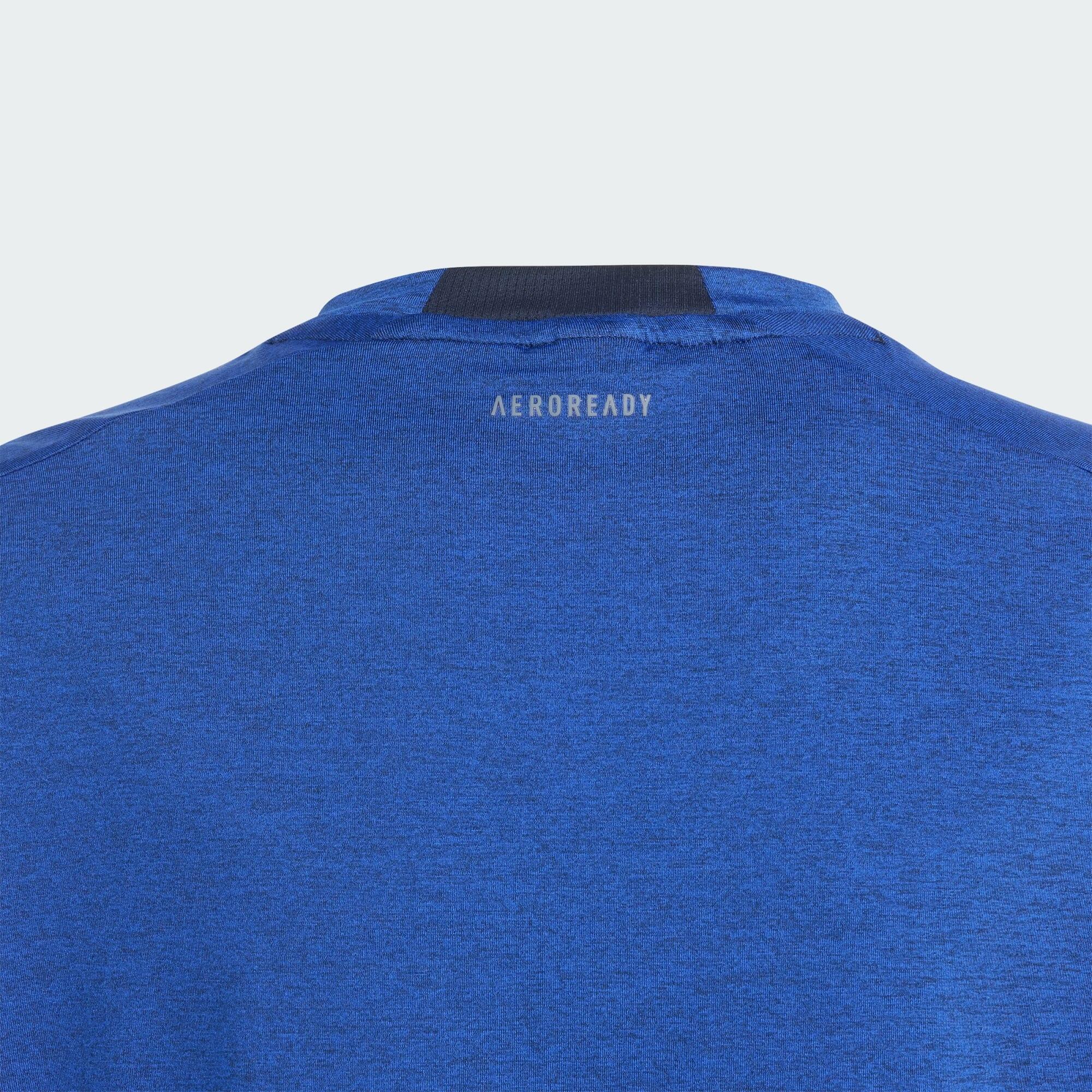 T-shirt de training chiné AEROREADY Enfants 2/5