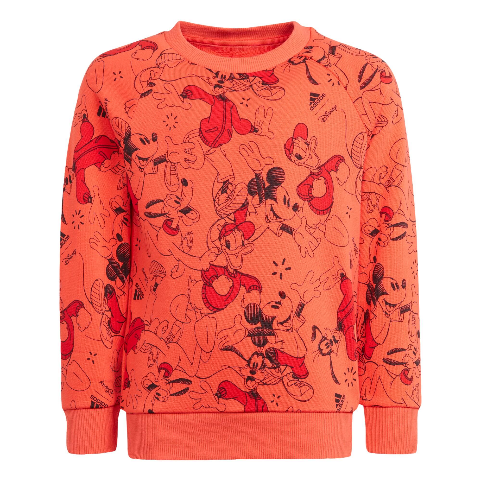 Adidas - Sweat-shirt Adidas X Disney Mickey Mouse - Sweat-shirt - Noir|rouge - 18 Mois - Decathlon