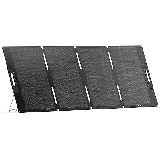 Panel Solar BLUETTI MP200, 200W Panel Solar Portátil para Viajes, Camping