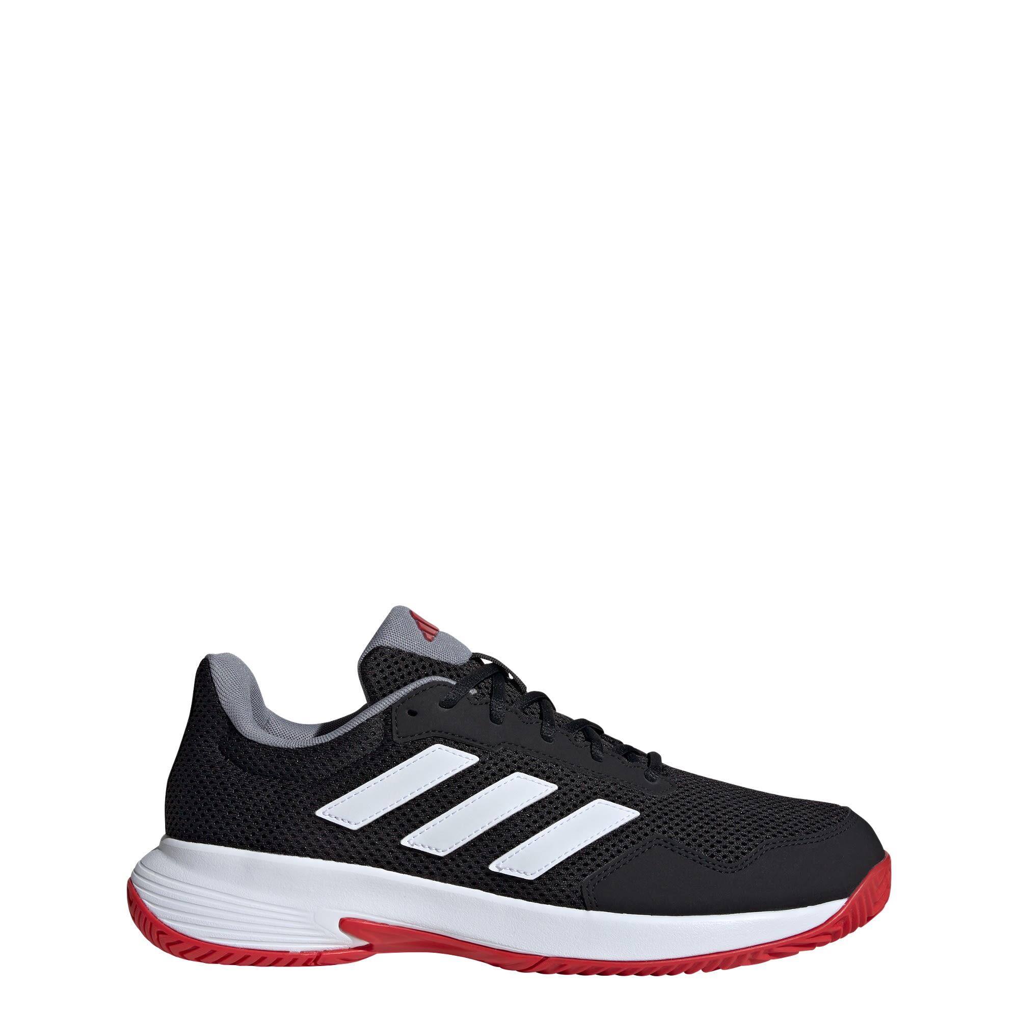 Adidas - Chaussure De Tennis Court Spec 2 - Chaussures De Sport - Blanc|noir|rouge - 44,5 - Decathlon