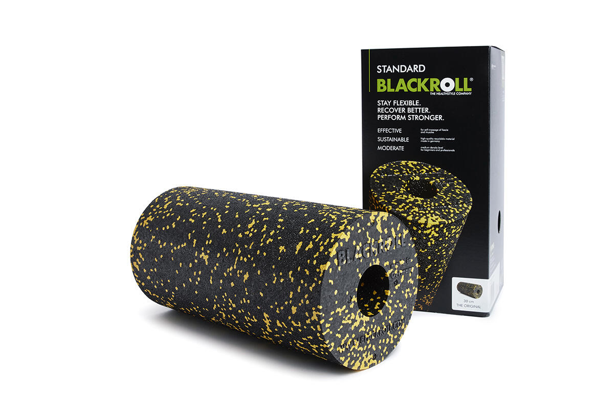 Rouleau Mousse Standard - 30 cm - Noir / Jaune 6/7
