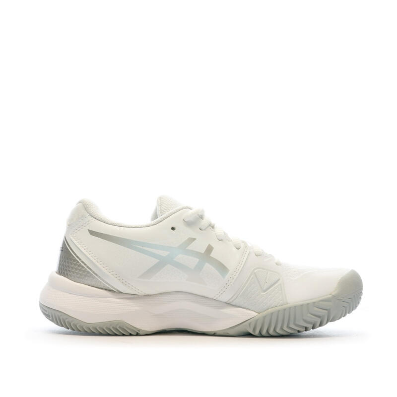 Chaussures de Padel Blanche Femme Asics Gel Challenger