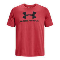T-shirt Rouge Homme Under Armour Logo
