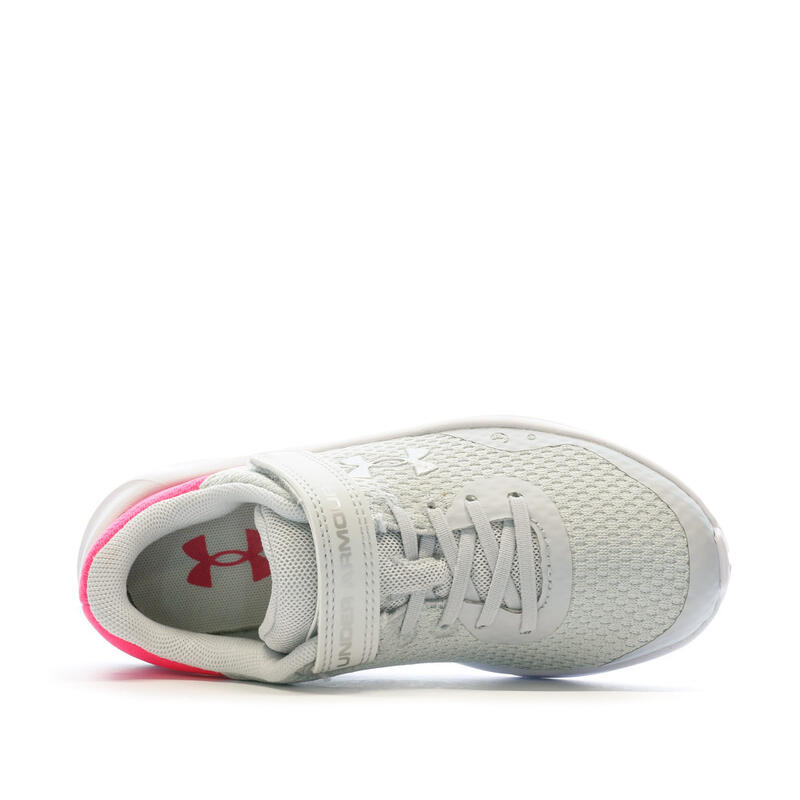 Baskets Grise Clair  Fille Under Armour Pursuit 3