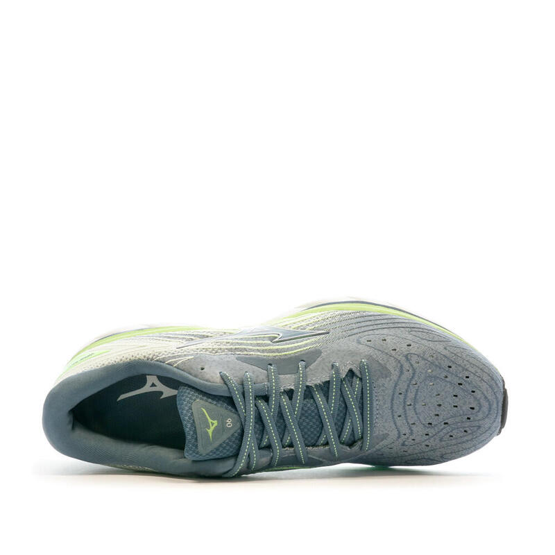 Chaussures de Running Gris/Vert Homme Mizuno Wave Sky 6