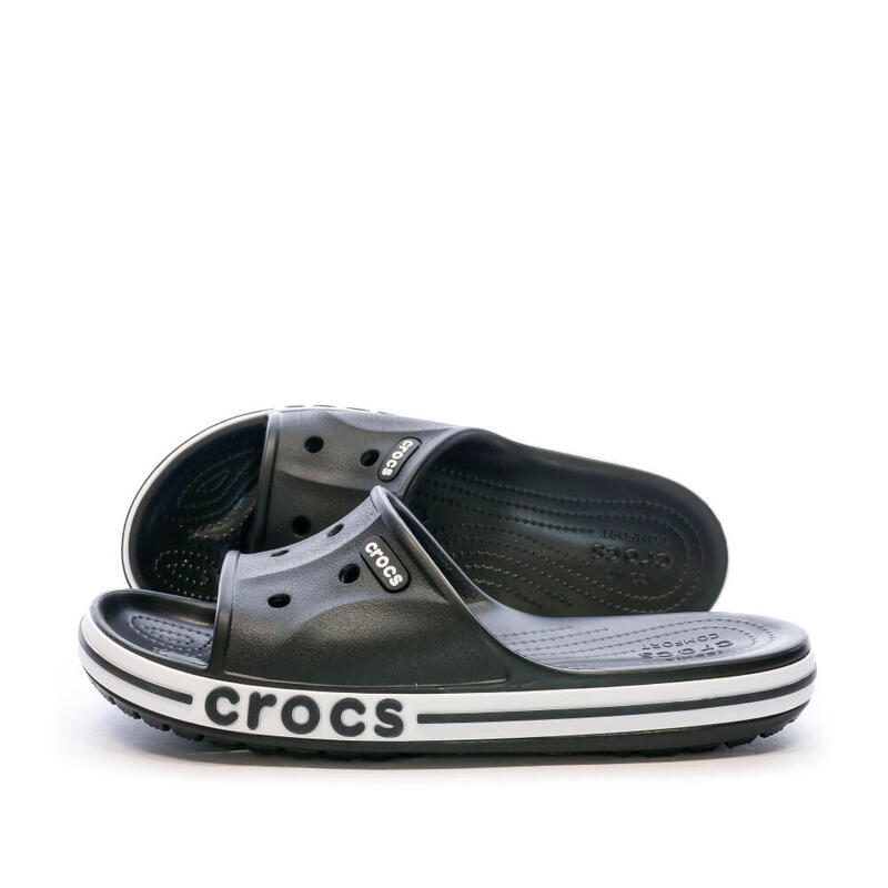 Claquettes Crocs Noires Mixte Bayaband Slide