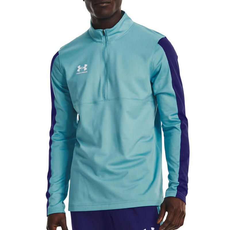 Sweat Bleu Homme Under Armour Challenger Midlayer