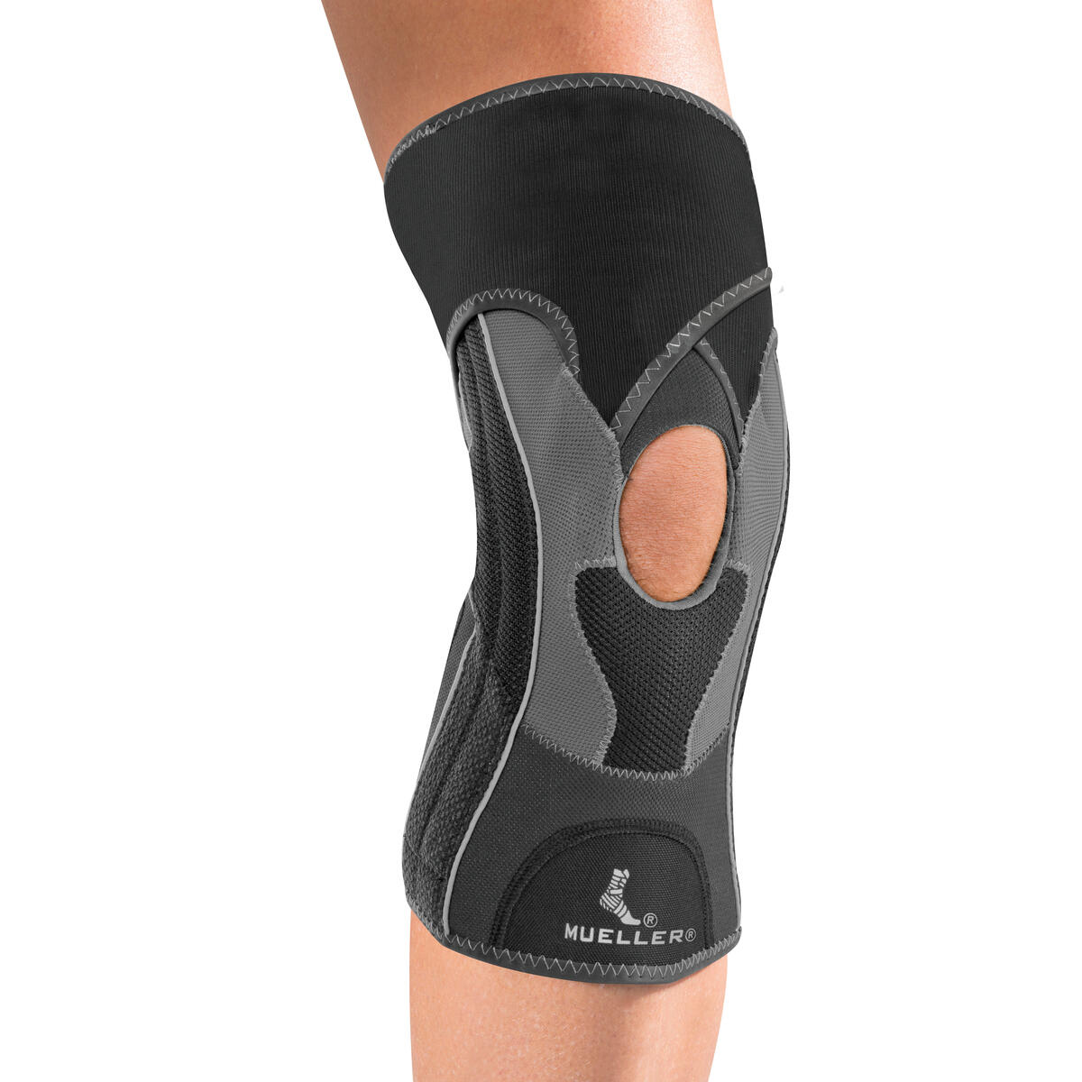 MUELLER Mueller HG80 Knee Brace Compression Support for Sport (M)
