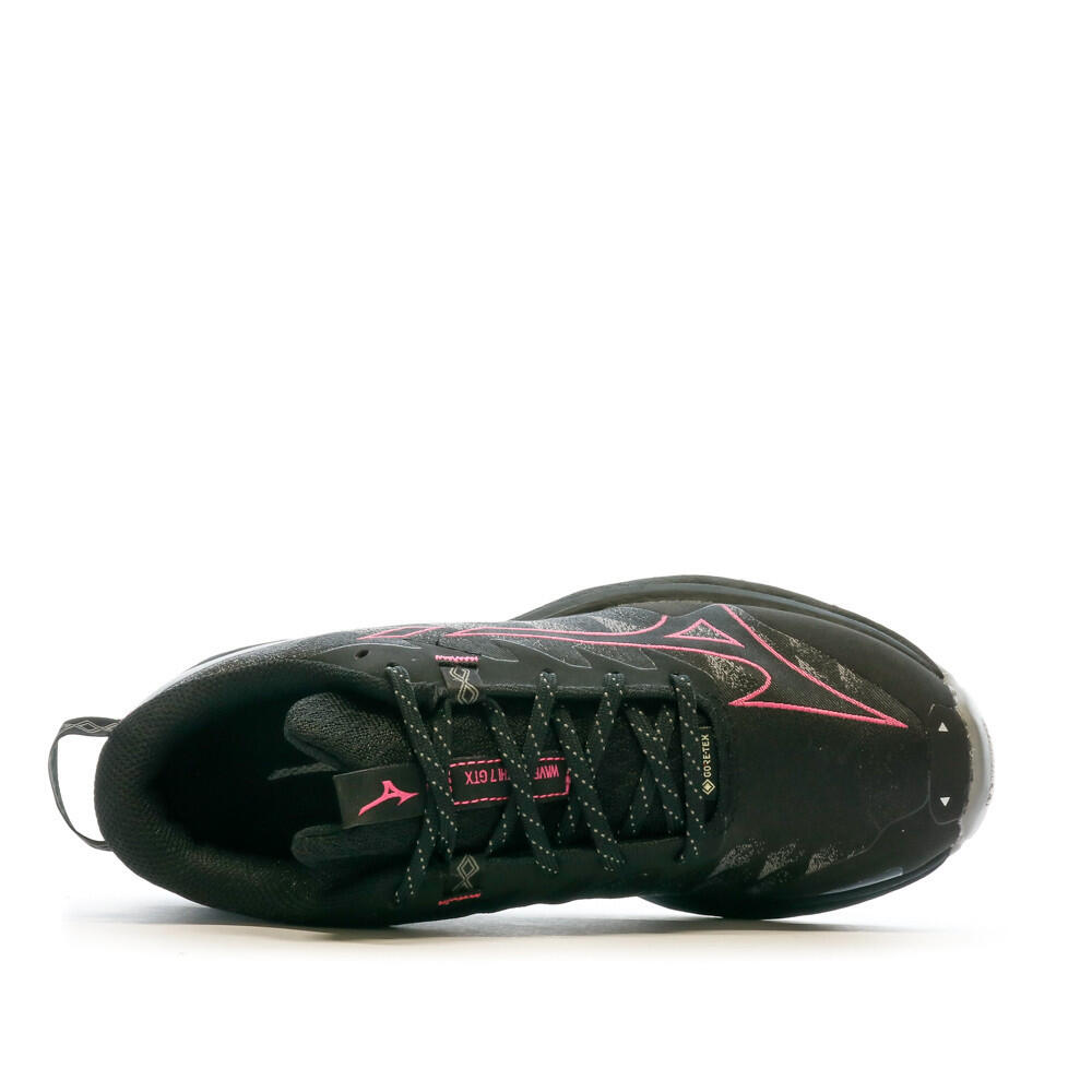 Chaussures de Trail Noires Femme Mizuno Wave Daichi 4/5