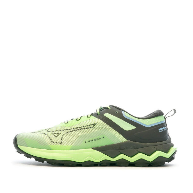 Chaussures de Trail Vertes Homme Mizuno Ibuki