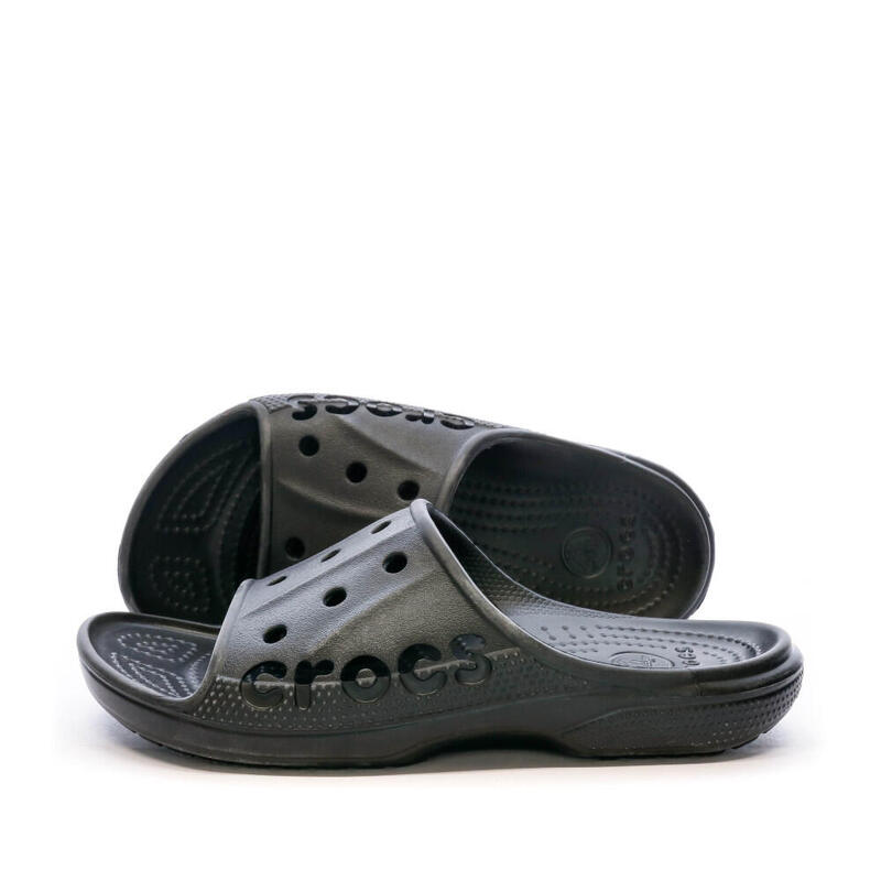 Claquettes Crocs Noire Mixte Baya Slide U