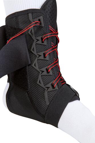 Mueller The One Strapped Ankle Brace for Injuries Grippy & Breathable (XL) 5/6