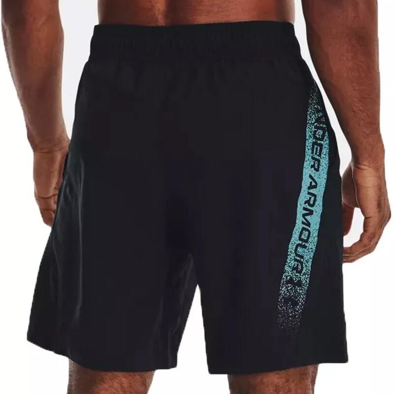 Short Noir Homme Under Armour Graphic