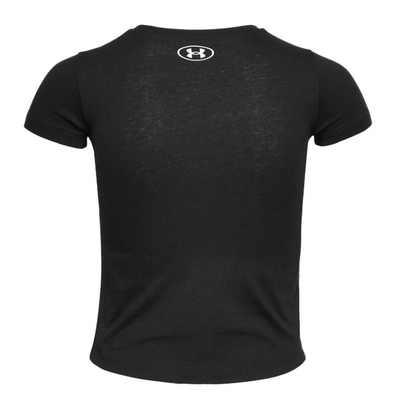 Camiseta Under Armour Sportstyle Logo Ss, Negro, Niños