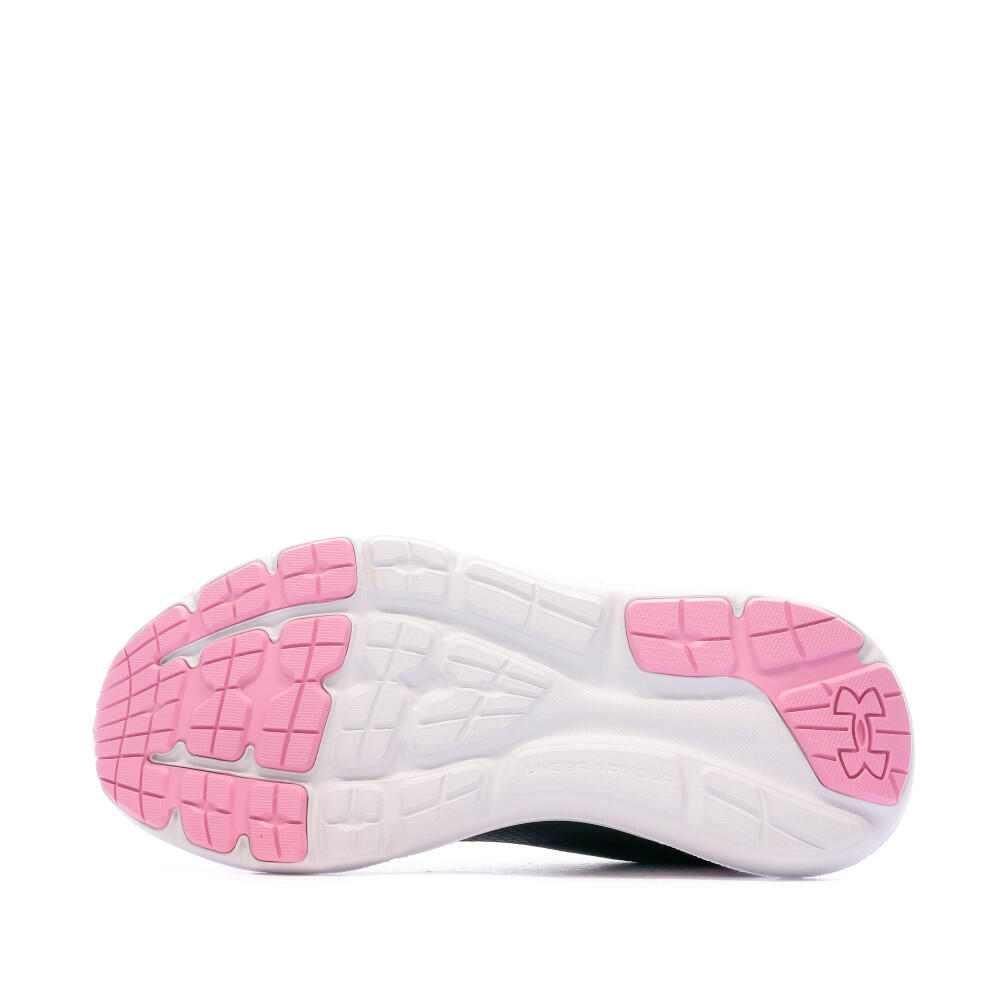 Chaussures de Sport Noir/Rose Femme Under Armour Surge 3 5/6