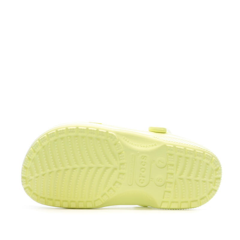 Sandales Crocs Jaunes Femme Classic Sabot U