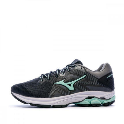 Chaussures de running noires femme Mizuno Wave Kizuna