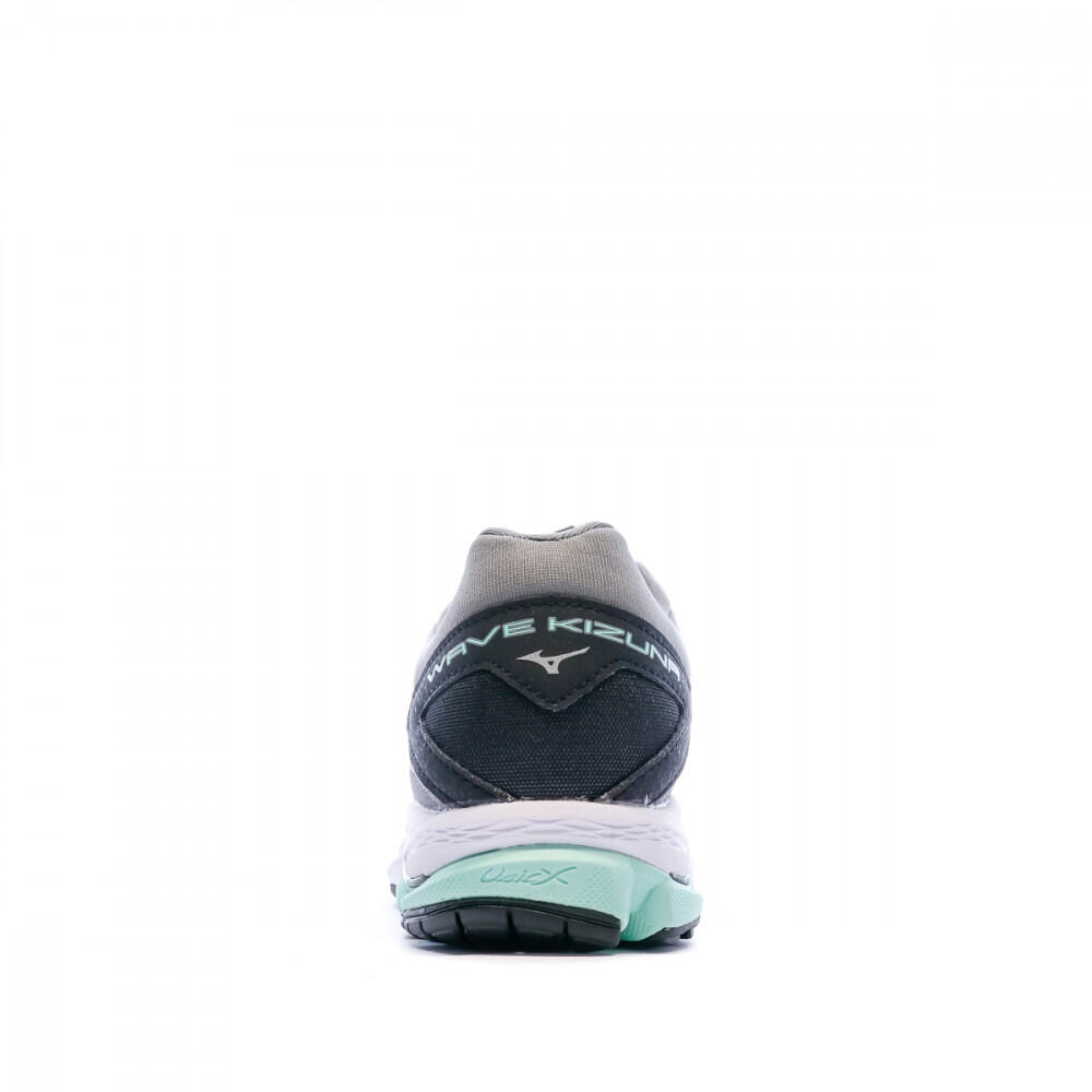 Chaussures de running noires femme Mizuno Wave Kizuna 3/5