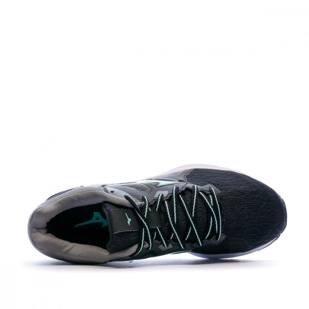 Chaussures de running noires femme Mizuno Wave Kizuna 4/5