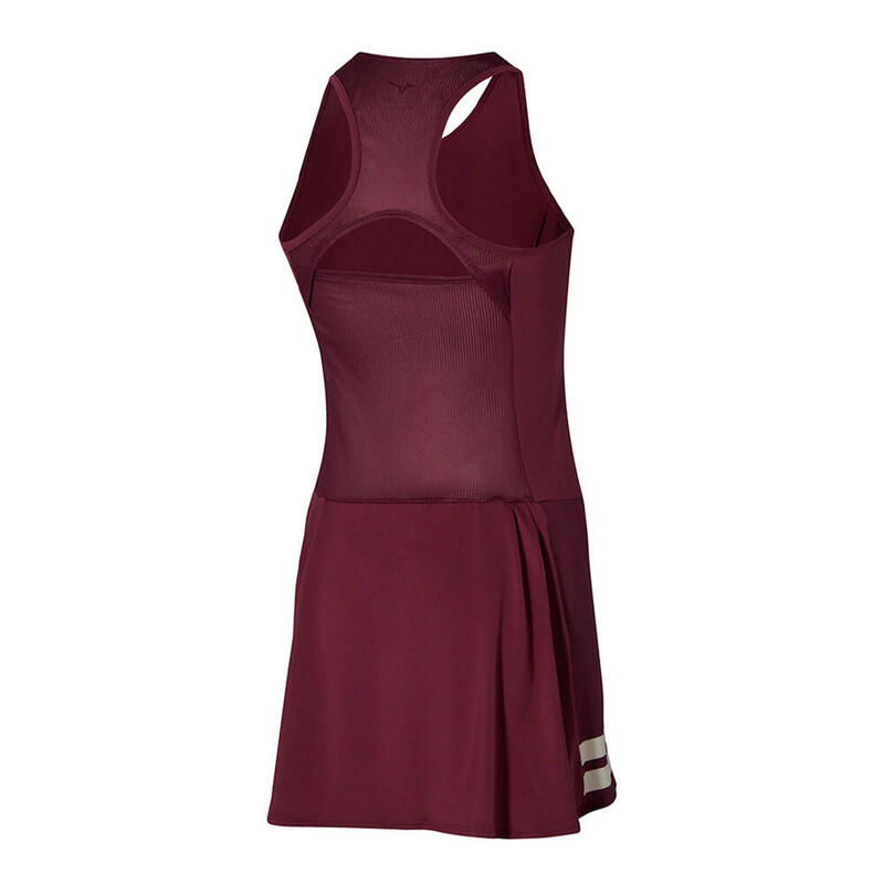 Robe de Tennis Bordeaux Femme Mizuno Printed