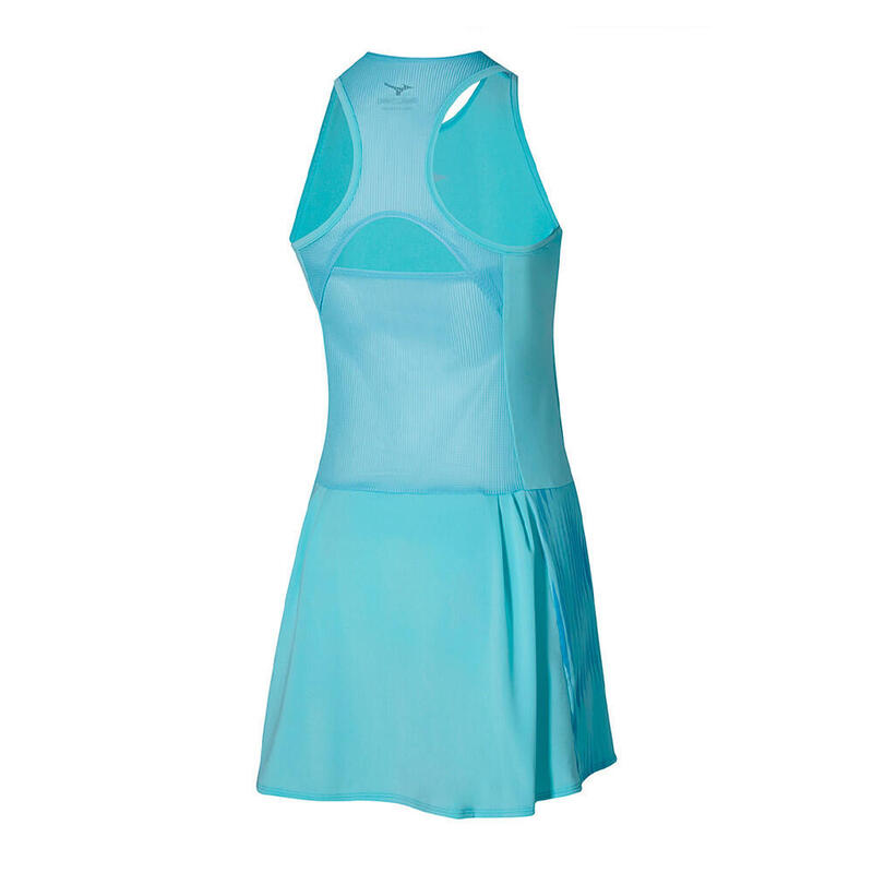 Robe de Tennis Bleu Femme Mizuno Printed