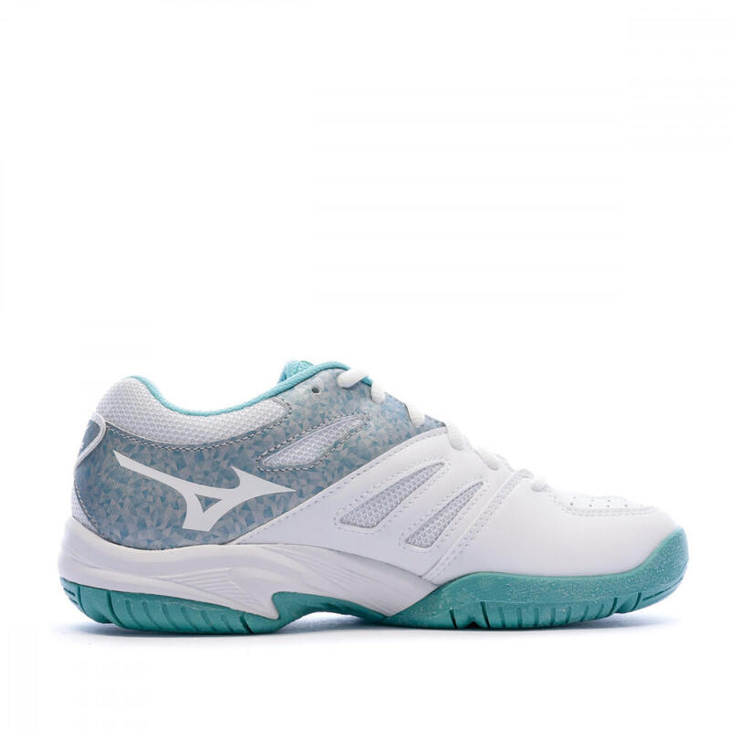 Chaussures de sport blanches femme Mizuno Break Shot 2 AC