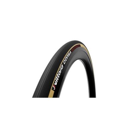 Corsa Tube-Type 28 Faltreifen - schwarz/beige
