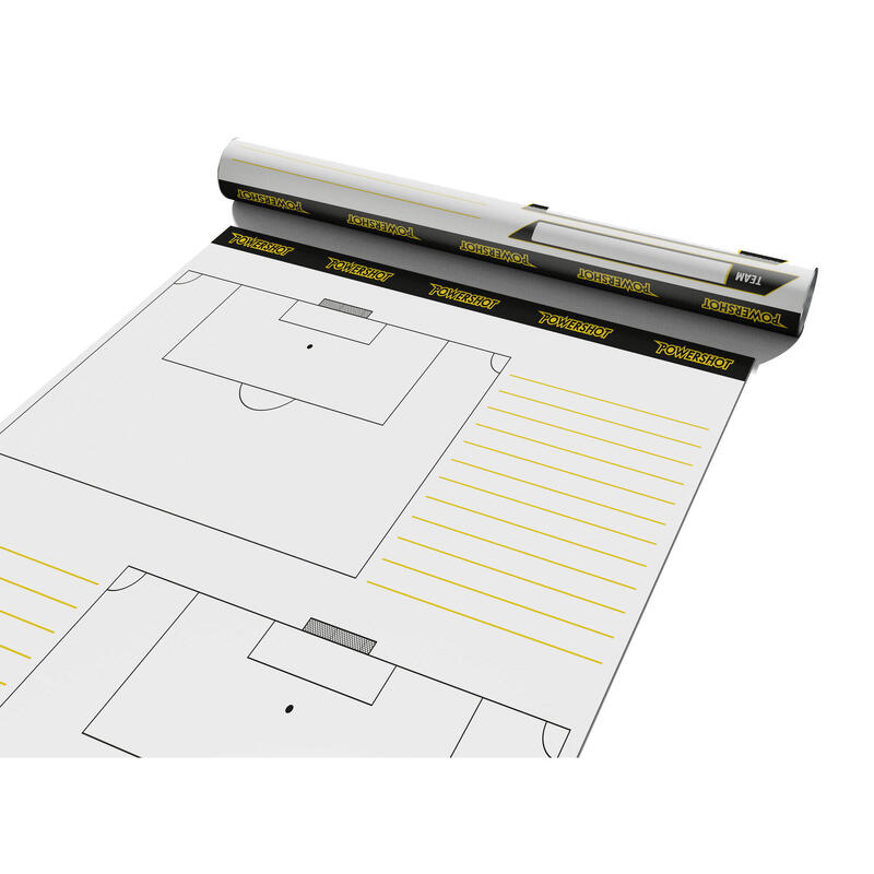 Rolo de folhas tácticas de futebol - Meio campo