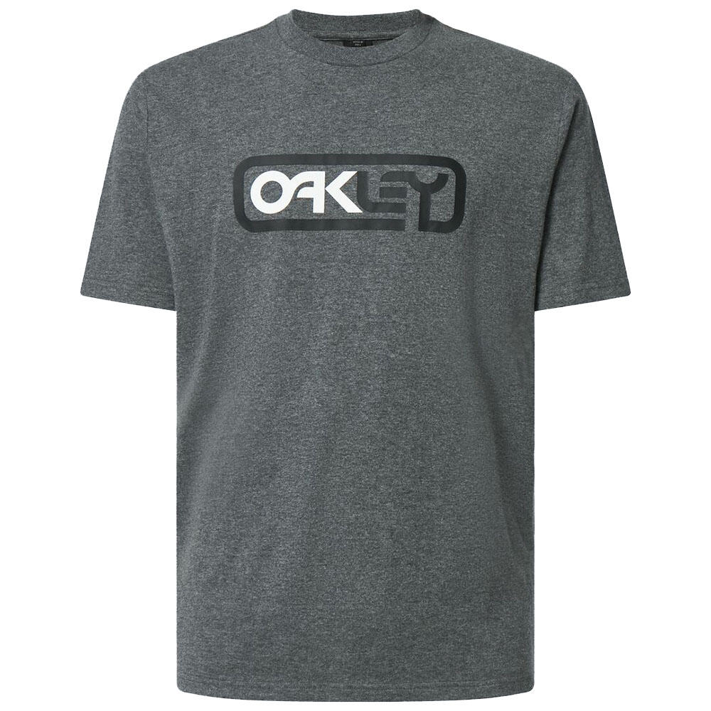 OAKLEY LOCKED IN B1B TEE - Athletic Heather/Black