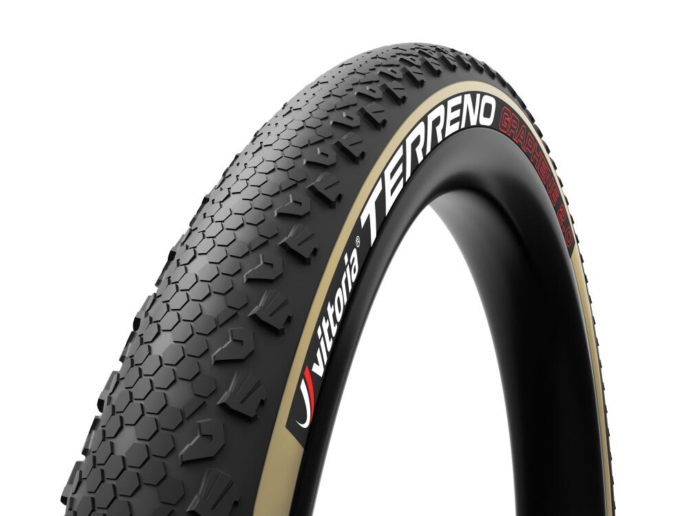 VITTORIA Pneumatico pieghevole Terreno Dry Gravel Lite 28"" TLR - nero/beige