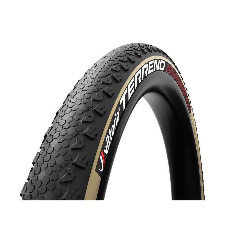 Pneu Gravel Terreno Dry 38 mm - noir/marron