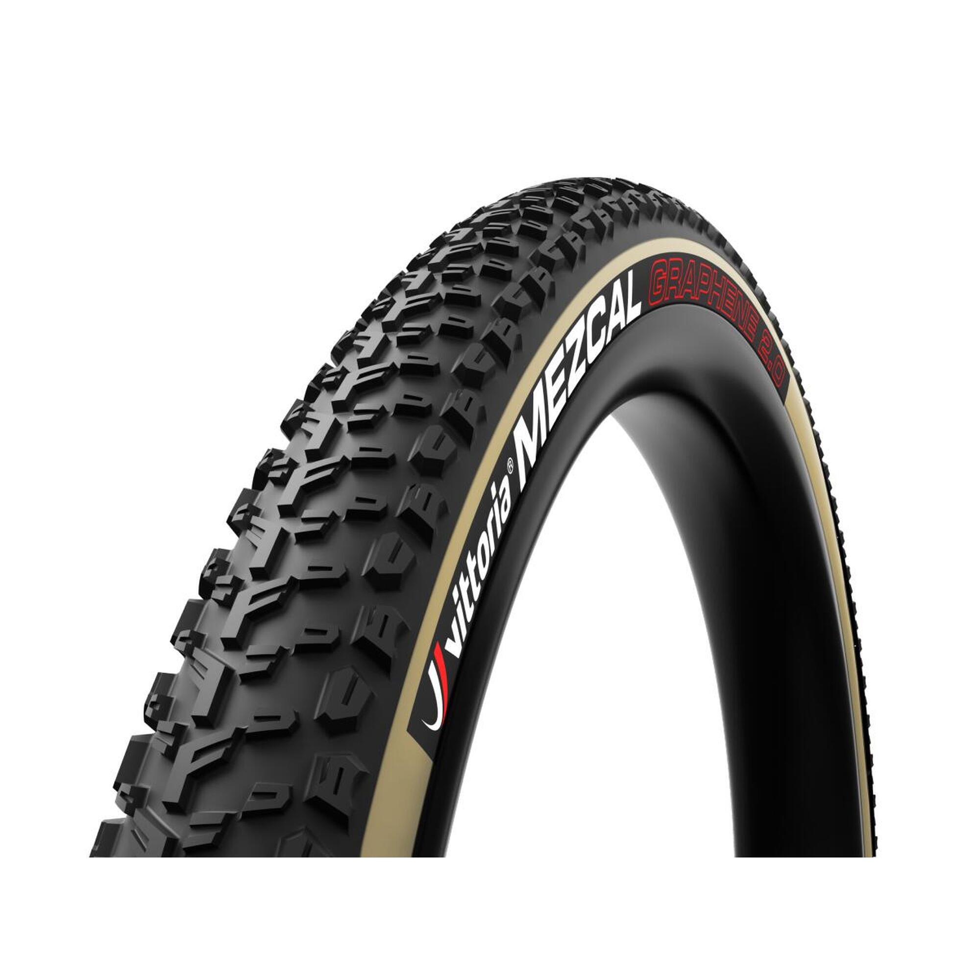 Vittoria - Mezcal Iii 29'' Xc Race Tlr G2.0 - Pneu - Marron|noir - 57-622 - Decathlon