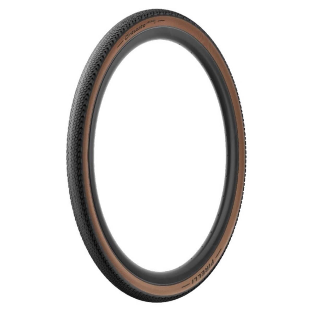 Buitenband racefiets tubeless vouwband 700/35C - Pirelli Cinturato Gravel zwart 2/6