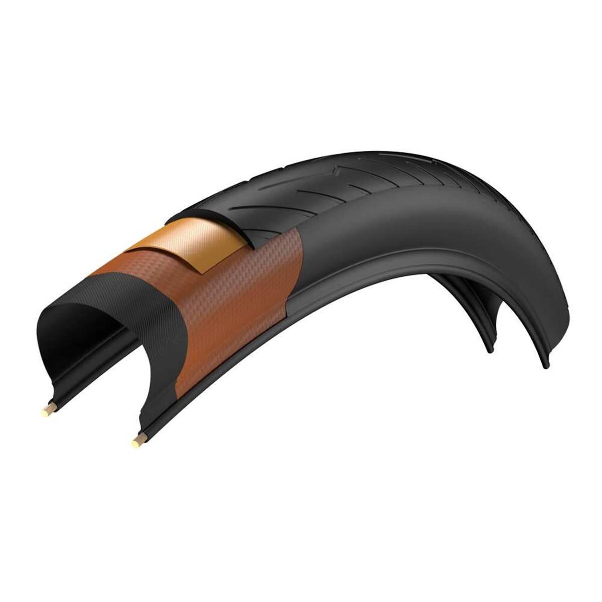 Pneus Tubeless Ready Aro Dobrável PIRELLI Cinturato Velo 700x28C/ETRTO 28-622 5/6
