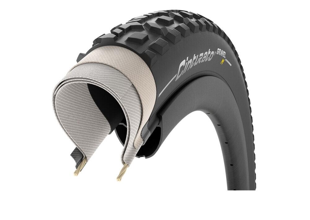 Pneu de ciclismo pirelli 700x35c etrto 35 - 622 em aro 21c cinturato gravel m cl