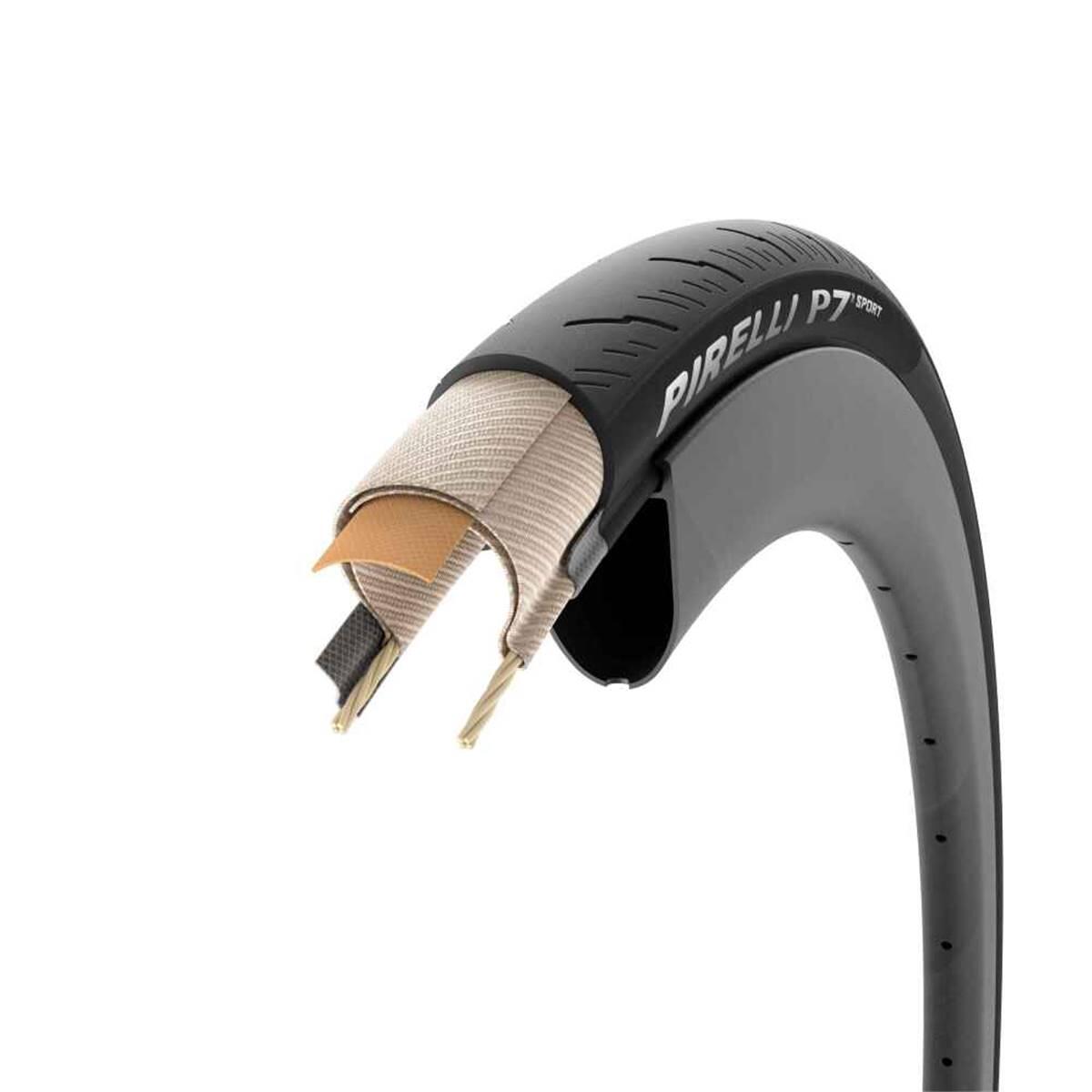 Buitenband voor racefiets P7 Sport 28mm 6/7