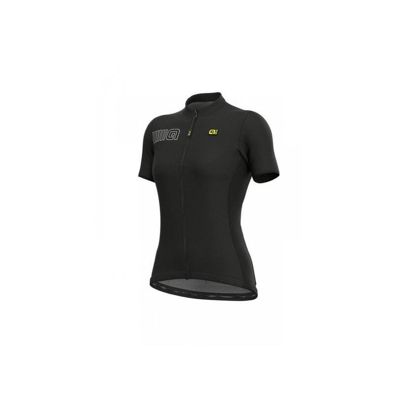 Ale Femmes Maillot à Manches Courtes Jersey Solid Block