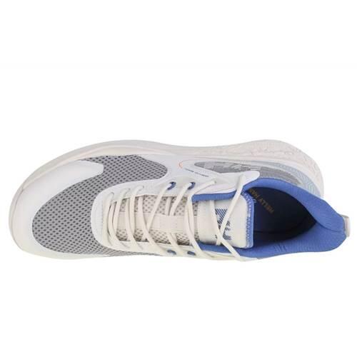 Baskets Helly Hansen Revo Sail blanches confort nautique 3/4