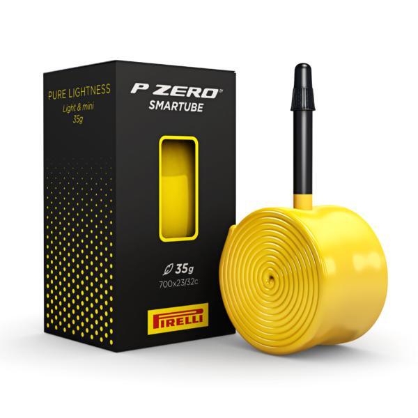 Câmeras de Ar Estrada 700x23/32C Válvula Presta 60MM PIRELLI SMARTUBE P ZERO